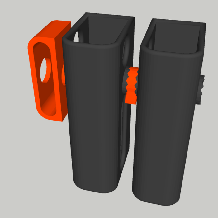 PORTA CARICATORE PER BIFILARI 9MM - immagine 5
